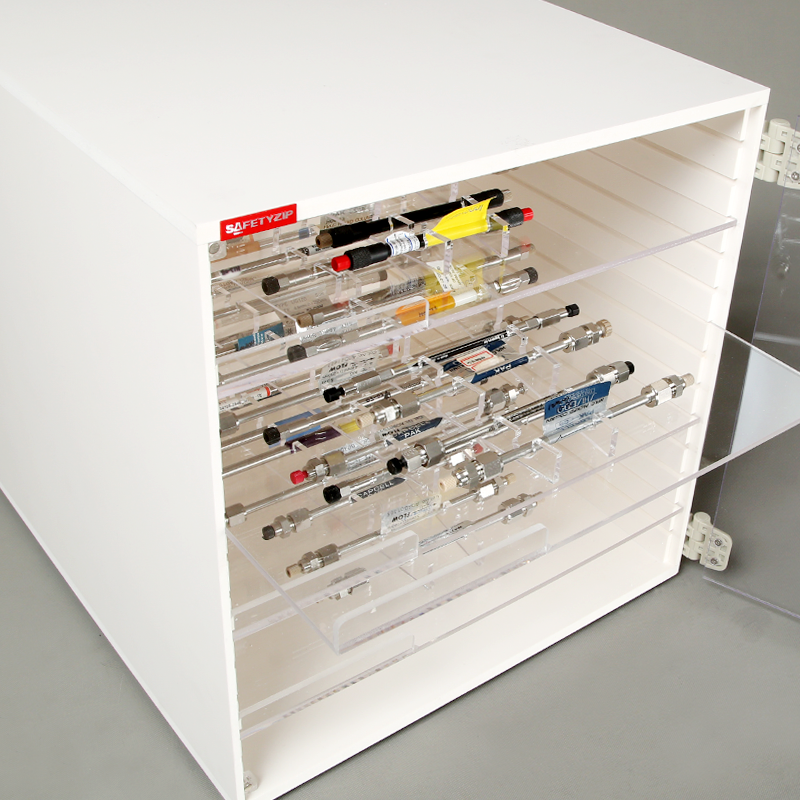 SAFETYZIP Storage cabinet for LC Column, 선반형, Max.40pcs
